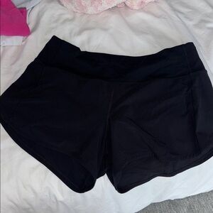 lululemon athletica Black Athletic Shorts